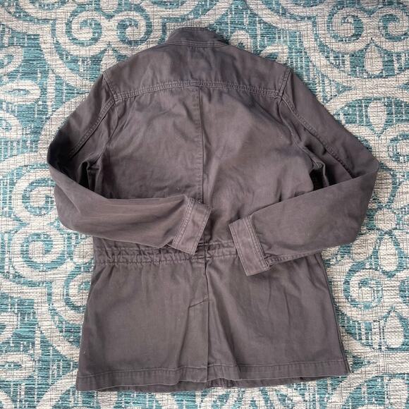 Lucky Brand Women's Military Utility Jacket Full Zip Olive Green - Size M - Picture 3 of 8